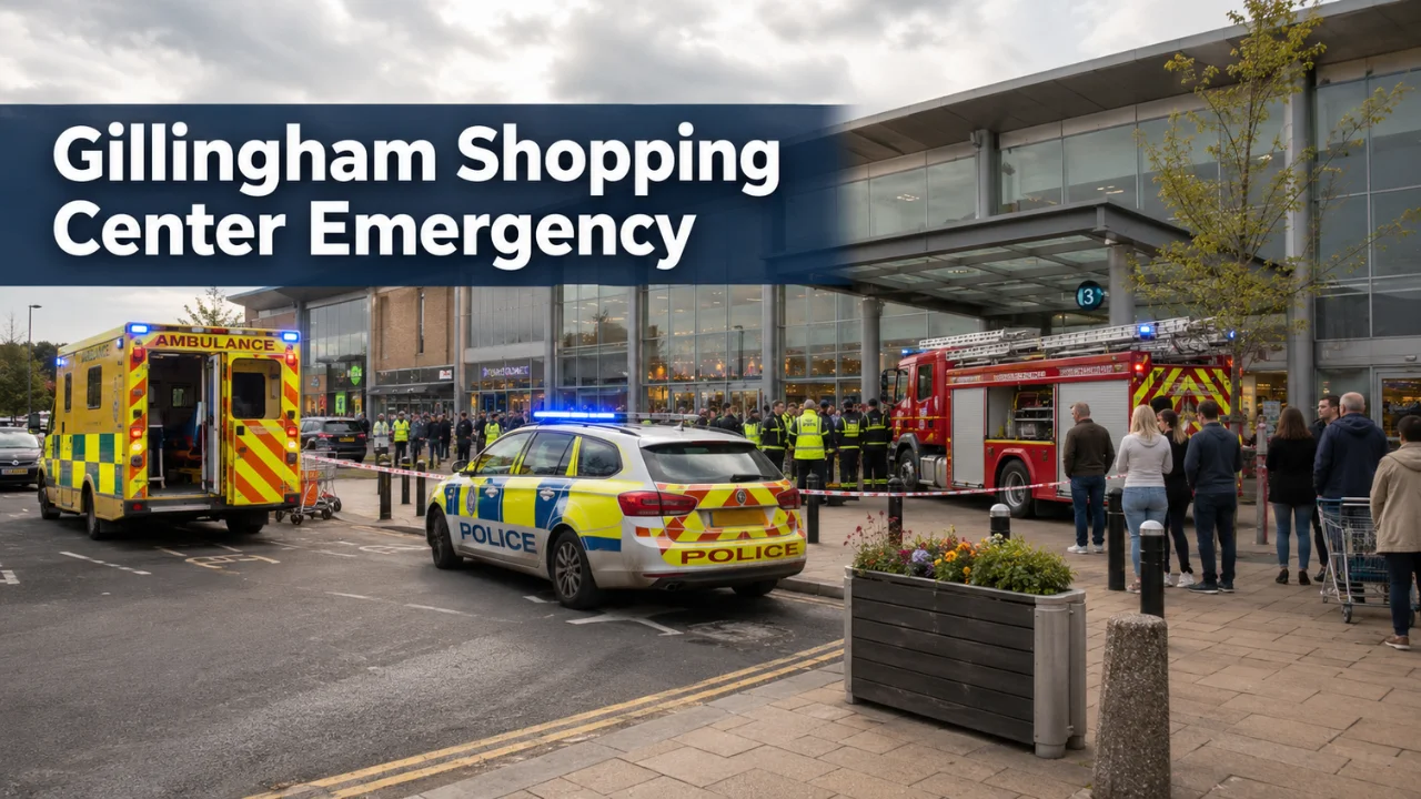 gillingham shopping center emergency